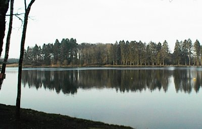 The lake at St Saud